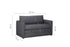 Eli Fold Out Sofa Bed Grey